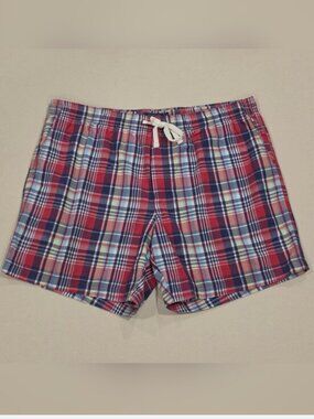 Vineyard Vines Plaid Drawstring Shorts XXL